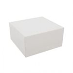 10 X 10 X 5 Inch White Cake Box 