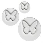 Pretty Butterfly Plunger Cutter Set of 3