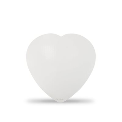 8 Inch Heart Cardboard Greaseproof Pack of 10