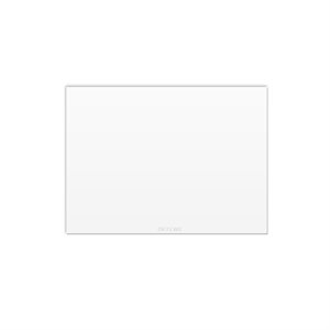 10 x 14 Inch Rectangle White Cardboard 