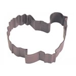 Gobbler Turkey Cookie Cutter Poly Resin 3 Inch