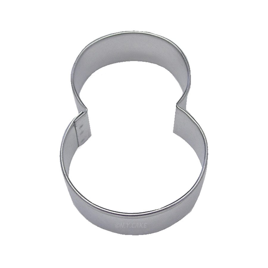 Number 8 Cookie Cutter 3 Inch