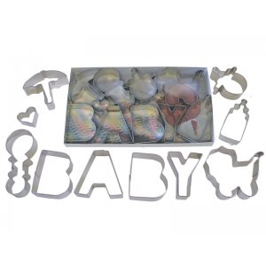 Baby Cookie Cutter Set 10 Pcs.