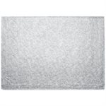 10 X 14 Inch Rectangle Silver Cake Board 1 / 2 Inch Thick