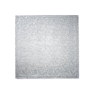 10 X 10 Inch Square Silver Cake Board 1 / 2 Inch Thick