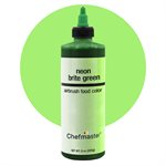 Neon Brite Green Airbrush Color 9 Ounce By Chefmaster