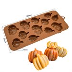 Pumpkin Silicone Chocolate Mold