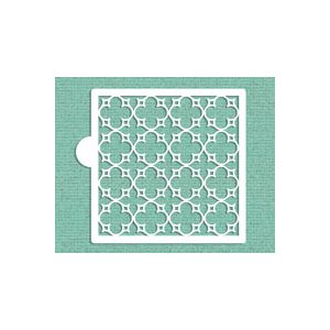 Parisian Lattice Allover Cookie Stencil