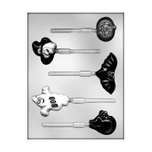 Halloween Lollipop Chocolate Candy Mold