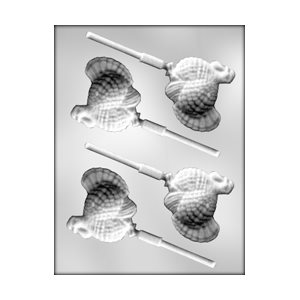 Turkey Lollipop Chocolate Candy Mold 2 3 / 4 Inch