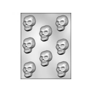 Skull Chocolate Candy Mold 2 1 / 8 Inch