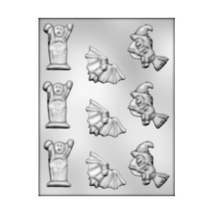 Halloween Chocolate Candy Mold 2 1 / 2 Inch