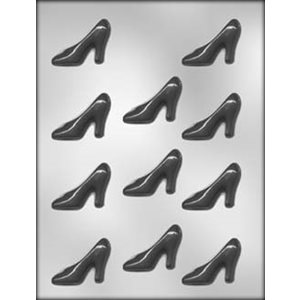 High Heel Shoe Chocolate Candy Mold 2 1 / 4 Inch