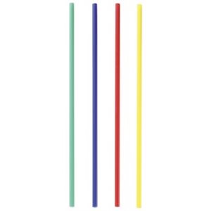 Plastic Primary Colors Lollipop Cake Pop Sticks 6 Inch Long