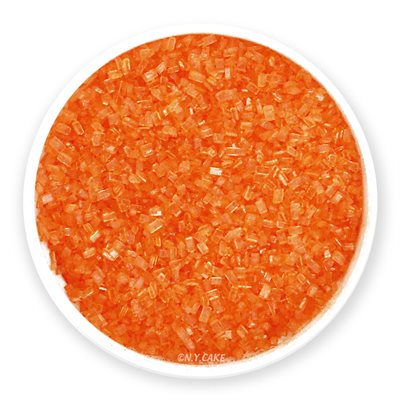 Coarse Sugar Crystals Orange 