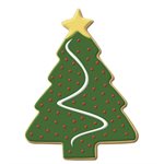 Christmas Tree with Star Cookie Cutter 5 Inch