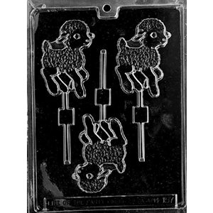 Lamb Lollipop Chocolate Candy Mold