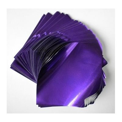 Purple Foil Square 3 Inch x 3 Inch