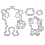 Mommy & Baby Monkey Cutter Set By FMM