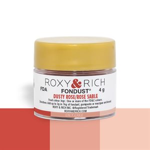 Dusty Rose Fondust Food Coloring By Roxy Rich 4 gram