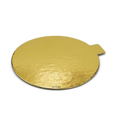 4 Inch Gold Mini Dessert Cake Board 