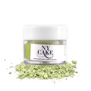 Leaf Green Edible Glitter Dust by NY Cake - 4 grams