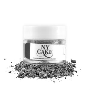 Black Edible Glitter Dust by NY Cake - 4 grams