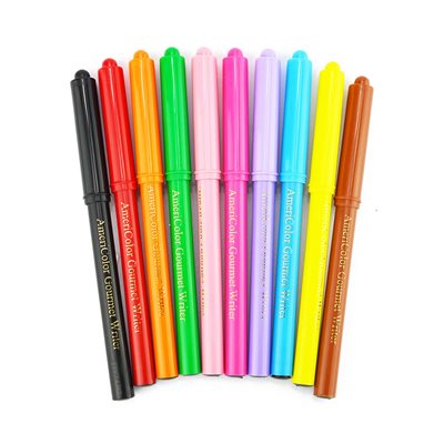 Gourmet Writer Edible Food Pens- set of 10 By Americolor