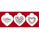 Be My Valentine Heart Cookie Stencil By Designer Stencils