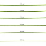 Green Florist Wire 20 Gauge