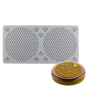 Honeycomb & Bee Fondant Impression Mat