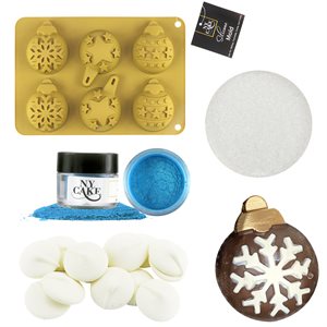 Ornament Cocoa Bomb Decorating Kit