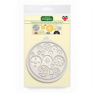 Cogs & Wheels Silicone Mold By Katy Sue