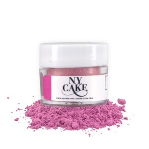 Deep Pink Edible Luster Dust by NY Cake - 4 grams