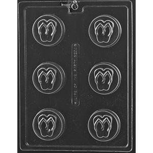 Flip Flop Sandal Lollipop Chocolate Candy Mold