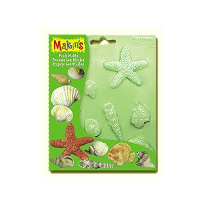 Sea Shells Fondant Push Mold