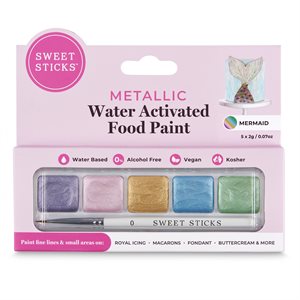 Mermaid Mini Palette Food Paint By Sweet Sticks