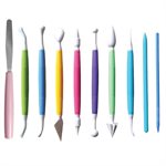 Fondant & Gum paste Modeling Tool Set 10 Pcs