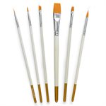 Round & Flat Brush Set of 6