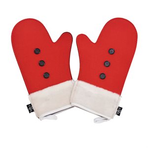 Santa Oven Mitt