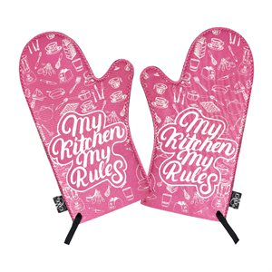 My Kitchen My Rules Oven Mitt