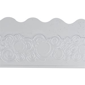 Curly Wave Plastic Impression Mat