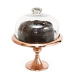 8" Rose Gold Classic Cake Stand by NY Cake