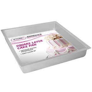 Square Cake Pan 12 x 12 x 2 Inch