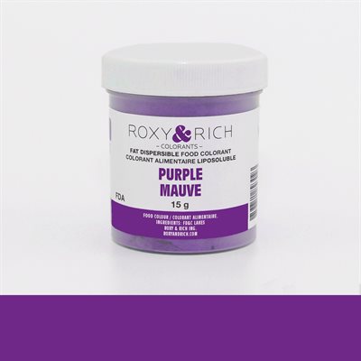 Fat-Dispersible Food Coloring Dust 15g - Purple