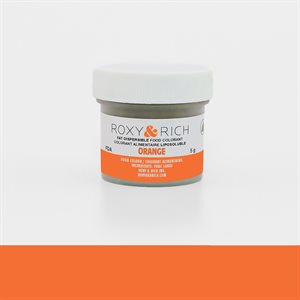 Fat-Dispersible Food Coloring Dust 5g - Orange