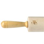 Premium Wooden Rolling Pin 12" x 2 3 / 4" Barrel