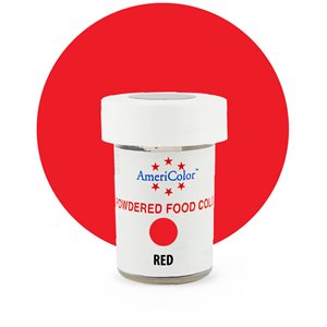 Red Powdered Food Color 3 grams By Americolor