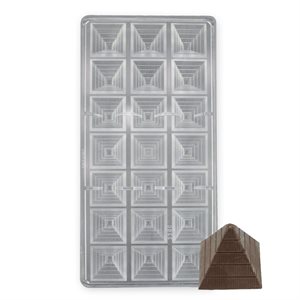 Pyramid Polycarbonate Chocolate Mold