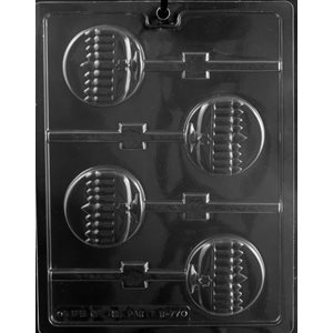 Round Menorah Lollipop Chocolate Candy Mold